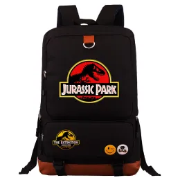 Zaini Nuovo Jurassic World Park Dinosaur Boy Girl Girl Kids School Borse Women Bagpack Teenagers Bags Bags Men Men Backpack Student