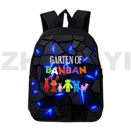 Mochilas Garten of Banban 2 Backpack de 12/16 polegadas Men laptop Backbags Prinha 3D de volta à escola Bookbag Garten Of Banban Rucksack Sac a Dos