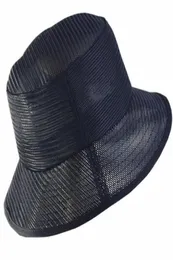 Verão respirável em malha pescador chapéu de tamanho grande panamá chapéu de tamanho grande Boonie Cap Men Plus Size Bucket Hat 5658cm 5860cm 6062cm