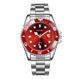 Bästsäljare Designer tittar på högkvalitativ uppsättning med 36 Gemstones Gradient Diamond Bright and Bright Colors Rainbow Women's Wrist Watch Brand Original
