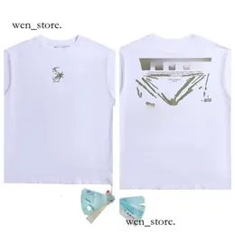 Designer for Men Tee Off White Shirt Maglietta di alta qualità Man Woman Kid Off White T -Shirt Out Of Office Clowe Shirt Jumper Kid Short Uomo Play Monkey Father Polo 594