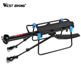 Bags West Bicking Bicycle Transportador Cargo traseiro Plataforma de rack de ciclismo Stand Bag Stand para bicicleta de 2029 polegadas com ferramentas