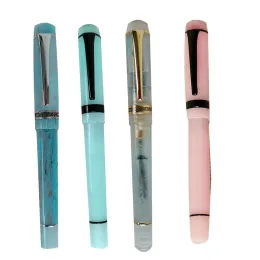 Pens nova cor kaigelu 316 caneta -fonte f ef nib clipe preto belo mármore âmbar padrão de tinta escrevie presente para negócios de escritório