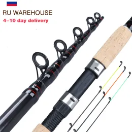 Kombinacja sougayilang 3.03.6M Feeder Fishing Rode 2/6 SEKCJE TELESCOPICSPICNING PESCA PESCA CARP Feeder 60180G Rybak na słup