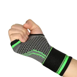 Gym Fitness Gloves Wrist Support Sports Wristband Therapy Protector Fingerless Safety Body Building Entertainment 1Piece
