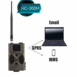 カメラHC300MハンティングカメラSMSコントロール屋外の野生生物のワイヤレス写真トラップ