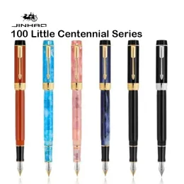Ручки Jinhao 100 Little Centennial смола Fountain Pen с преобразовательными школами писать чернильные ручки.