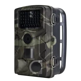 Kamerowe kamera szlakowa 24mp 1080p Wildlife Hunting Cameras w podczerwieni Nocna wizja pułapki fotograficzne HC808A bezprzewodowe kamery śledzące