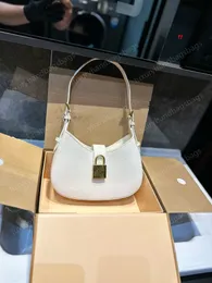 Luxury Handbag Designer Axillary Pouch Bag Tote Package Womens Shoulder Bag 25cm Leather Vintage Hobo Påsar med dragkedja Pouch Wallet Lady Shopping Purse Wyg Wyg