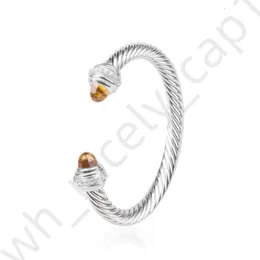 DIG DIGNER BRACHIO DI LUXI DESIGNER BRACELE DAVAD YURMA Bracciale di gioielli semplici ed eleganti anello contorto intrecciato David Bracciale 119