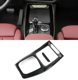 Für BMW X3 G01 2022 Auto Car Accessoires Gear Shifter Panel -Rahmenverkleidung Aufkleber Aufkleber ABS Carbon Innendekoration Aufkleber1219651
