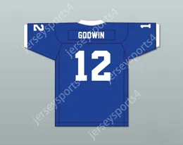 Custom qualsiasi nome Nome Mens Youth/Kids Chris Godwin 12 Middletown High School Cavaliers Blue Football Jersey 2 cuciture S-6XL