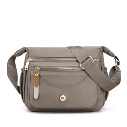 Çantalar Dirençli Kumaş Giyim Kadın Crossbody Çanta Tasarımcısı Naylon Çanta Kadın Messenger Çanta Moda Çok Katmanlı Bayanlar Bolsa