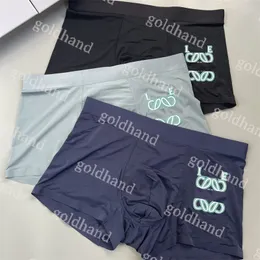 Brand Boxed Underpants Brand Mens Boxer Designer Underwear Soft Comfort Ice Subpant