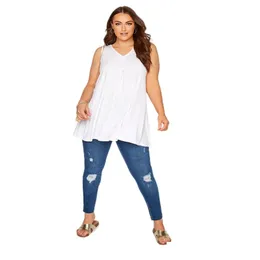 T-shirt plus size femminile elegante fI Summer Swing Swight Bloughes Women White Tunic Tunic Fired Shirt Tops cere