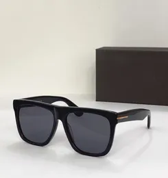 0513 Black Smoke Square Seprases Mens Summer Morgan Sunglass UV400 Protection Eyewear مع Box5682441