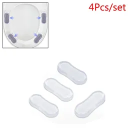 Toilet Seat Covers 4pcs Universal Bumper Shockproof Absorption Lid Pads Bathroom Accessories