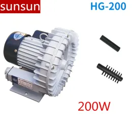 Aksesuarlar Sunsun 200W HG200 HG200 HGG200 Havalandırma Pompası, Yüksek Kuvvet Uğrayıcısı, Balık Tankı, Deniz Ürünleri Tankı, Açık Balık Göleti, Hava Pompası, Oksijen Pompası