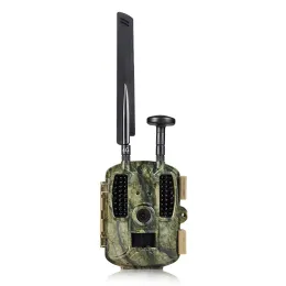 Kameror Balever BL480P 4G LTE Wildlife Game Hunting Trail Camera, fotor med appkontroll, GSM, GPS, FTP -funktioner