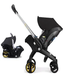 Коляска на автомобильном сиденье для детских сидений 4 в 1 для новорожденных легких тележек складной детской коляски Buggy4996347