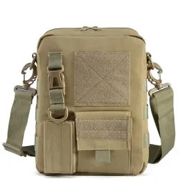 Packs Herren Umhängetaschen Armee Militär Taktische Schlinge Rucksack Tarntablette Outdoor Jagd tragbare Messenger -Tasche