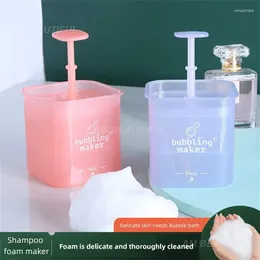 Storage Bottles Shower Manual Bubble Mini Foamer Device Home Products Bath Foam Maker Foaming Clean Tool Bathroom Travel