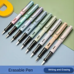 أقلام PENS 9 PCS محو محو الاحتكاك القلم يمكن أن تخلص من أقلام 0.5 مم قابلة للاستبدال بممارست الحبر أداة قرطاسية الخط