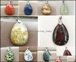 Naszyjniki wisioranki biżuteria biżuteria krewowy carnelian jaspe howlite chrysantemum kamienna woda spadek bea dhxs44118222