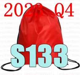 Taschen Neueste 2023 Q4 BS 133 Kordelbeutel BS133 Gürtel Washington -Rucksackschuhe Kleidung Yoga Laufen Fitness Reisetasche