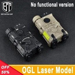 SCOPES TACTISK OGL LASER MODELL INGEN FUNKTIONAL VERSION INGEN VIT LJUS FUNKTION Batteri Dummy Airsoft Hunting Weapon Gevärs tillbehör