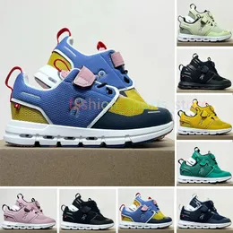 2024 Über laufende Cloud-Turnschuhe Kleinkinder Designerschuhe Kinder Schuhe Jungen Mädchen Trainer Kinder Authentische Baby Outdoor Sportschuh 22-35 V6