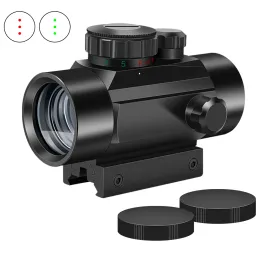 Escopos táticos Verde Green Dot Riflescope 3 Point besta de caça de caça à caça de Óptica reflexo Espingo de espingarda de espingarda de espingarda