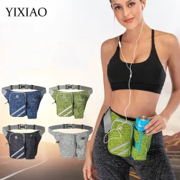 Taschen Yixiao Running Sport Taillenbeutel Männer Frauen Marathon Wasserflasche Halten Sie Fanny Pack Outdoor Jogging Radsportbeutelgürtelbeutel