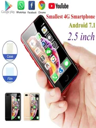 2021 SOYES MINI 4G LTE Kelüler Cep Telefonları 2GB16GB Android71 1580mAH Cep Telefonu WiFi GPS Yüz Tanıma Cam Yedek Smartph7753313