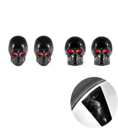 Universal Skull Car Moto Bike Tire Cheel Colep Cap Pup Cover Styling для Fiat Audi Ford Honda VW 4PCS/LOT2694514