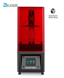 Elegoo Mars 3D -Drucker SLA LCD 3D -Drucker UV Pocuring 3D Drucker Harz Drucker Imprimante1445693