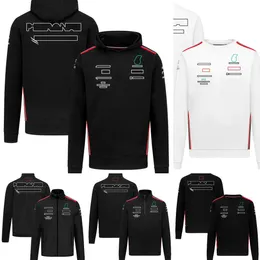 F1 2023 Team Hoodie Formula 1 maschile con cappuccio con cappuccio con cappuccio con cappuccio con cappuccio con cappuccio per le corse F1 F1 Giacca per zip un antivento Casual