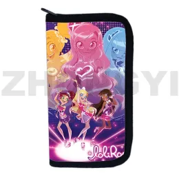 Кошельки горячие аниме Harajuku Lolirock 3D кошелек для женщин Lolirockstar Cash Sag Clutch Money Bag Suple с застежкой -молнией мужские кошельки и сумочка