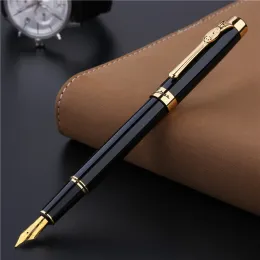 أقلام 1pcs المرتفع الأصيلة بيكاسو نافورة القلم PS933 Iridium Business Ink Pen Pen Luxury Pen Pen Box.