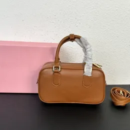 Torby ala rosnące | skóra krowa nowa torba do kręgli vintage Preppy Women Bag luksusowe torby krzyżowe 2023 Nowy projekt