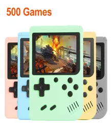 Macaron Color Mini Pocket Pocket Game Players Retro TV Video Game Consoles Suporte Av Output HDTV FC 8 BIT Classic Games For Kids Gift3032458