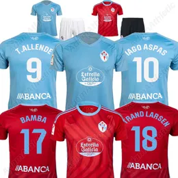 RC Celta Jersey 23 24 IAGO ASPAS RC Celta Football Shirts Kids T.Allende Strand Larsen Bamba C.Perez Soccer Jersey 2023-24