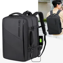 Школьные сумки Высококачественные мужские рюкзаки Travel Travel Waterproof 17,3 в ноутбуке с большой емко