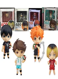 Haikyu 애니메이션 인물 Hinata Shoyo Kageyama Tobio Kozume Kenma Oikawa Tooru PVC 액션 피규어 움직일 장난감 수집가 Brinquedos Z7155738