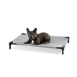 Coolaroo Red On The Go Elevated Pet Bed, 41 L X 41 W X H From