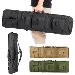 Pacote de rifle tático Airsoft Paintball Sniper CS Shooting Shoting Range Gun Bag Backpack de jogos de guerra militar