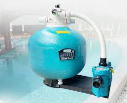 Ogrzewanie filtra basenowego zbiornik piaskowy basen w kąpieli gorąca sprężyna kwarcowy piasek cyrkulacyjny filtr woda oczyszczanie wody