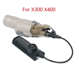 SCOPES TACTISK X300 X400 Fjärrkontrollenhet för XSeries Vapen Ljus Konstant / Momentär kontroll Jakt IR Strobe Laser