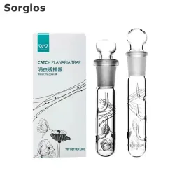 Acquari Viv Catch Planaria Trap worm gamberetto serbatoio per acquario strumenti di pulizia dell'acquario setola per catturare le sanguisughe.