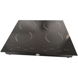 Built-in Smart Kitchen Hob Four Burners Ceramic Hotplate Cooker Ce Household Free Spare Parts 3 Years Electric Cooktops T4-05